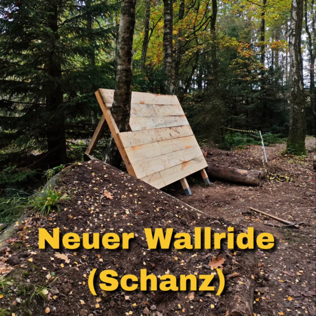Neuer Wallride im oberen Teil von der Schanz! ⛏️🪚🔥🪵 Wir hoffen es gefällt euch. Der Absprung und die Landung müssen noch perfekt an die Holzwand angepasst werden. Sobald der Wallride offiziell eröffnet ist geben wir euch natürlich Bescheid! Ihr habt auch solche Ideen und wollt im Bikepark bauen? Dann kommt ins Bauteam!
-
#trailbuilding #wallride #mtb #schanz #freeride #gfac