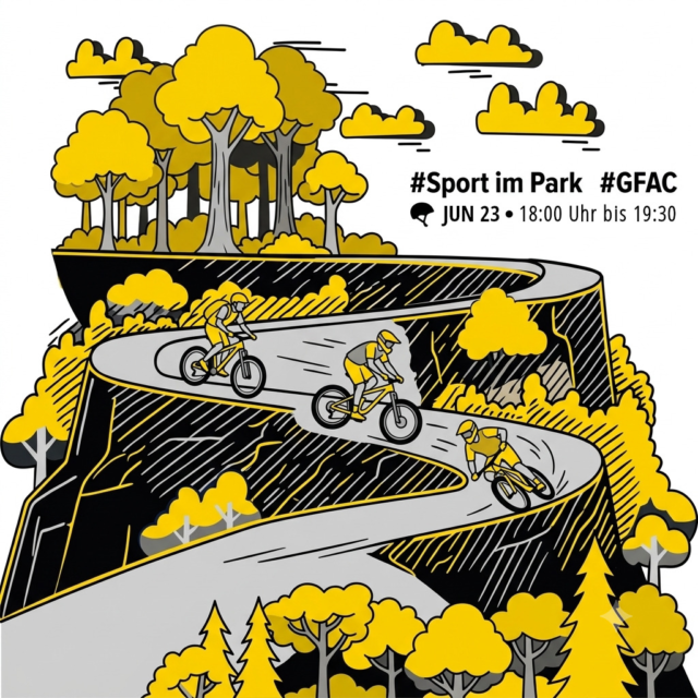 Habt ihr die ersten Runden gut überstanden und Bock auf mehr? 🚲💨 Dann geht es weiter geht es mit der Kurvenlage! 🧭

Egal ob weite, offene Turns oder poppige Anlieger – wir zeigen euch, wie ihr euer Bike geschmeidig in die Kurve legt und im Flow bleibt!

Das steht auf dem Plan:
 - Offene Kurven und Anlieger richtig anfahren 📐
 - Haltung & Fokus: Zentrale Position und die goldene Regel: Deine Linie folgt intuitiv deinem Blick - Also nicht das Hindernis anstarren! 👀🎯
 - Action-Time: Wir setzen das Gelernte direkt beim Slalom-Fahren um und machen ein kleines Rennen! 🏁

Kommt vorbei, lernt neue Kniffe und habt eine gute Zeit mit uns! Egal welches Level – bei uns können Alle mitmachen! 🌳

⏰ Wann: Jeden Dienstag | 18:00 – 19:30 Uhr
📍 Treffpunkt: Lütticher Str. 342, 52074 Aachen (Parkplatz hinter der Waldschenke)
 ⛑️ Wichtig: Helm auf den Kopf, sonst kein Start!

Packt eure Sportsfreunde ein, checkt unsere Story für Last-Minute-Updates und ab auf die Piste!

@ssb_aachen

#SportImPark #GFAC #mountainbike #mtb #kurventechnik #aachenerwald #cycling #enduromtb #bikepark #shred #mtblife
